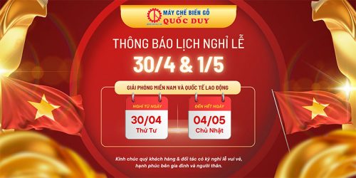 Thông báo lịch nghỉ lễ 30-4-2025