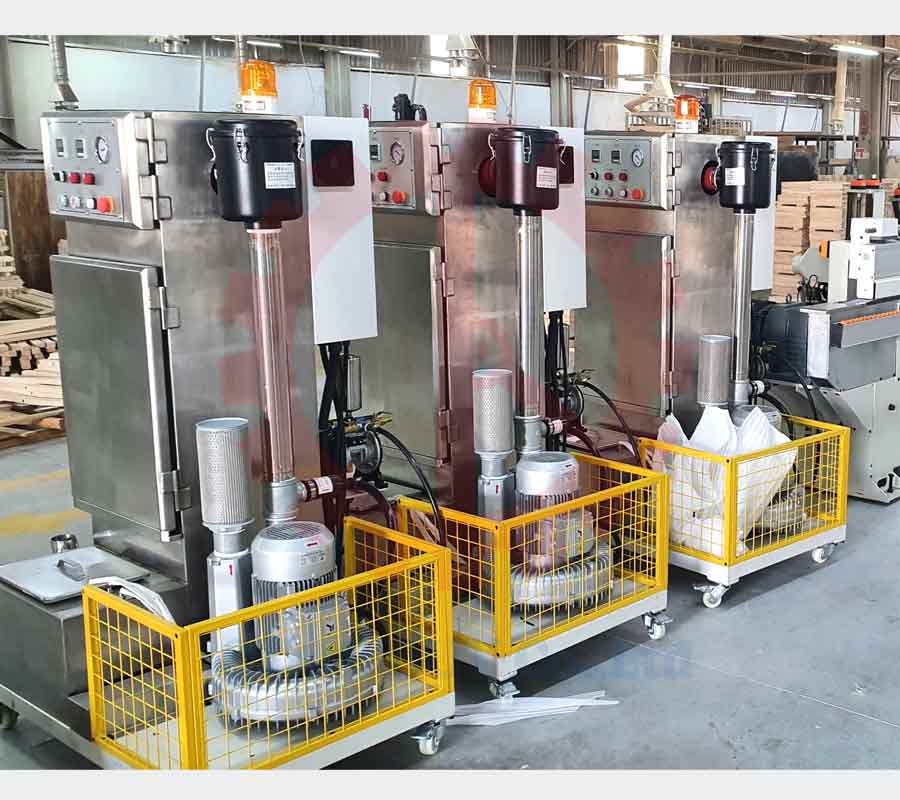 Thùng sơn chân không máy sơn cạnh | Quốc Duy