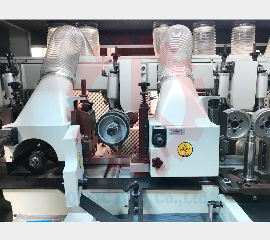 Trục dao bào mặt trên máy bào 4 mặt 6 trục - SMVK B618D | Quốc Duy