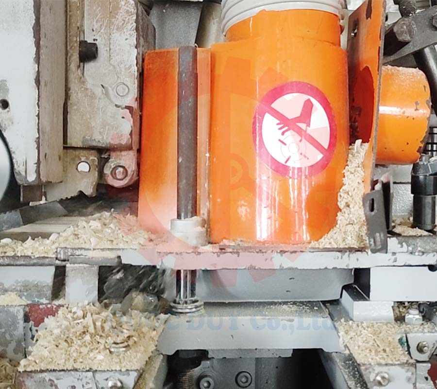 Trục bào mặt mặt cạnh trái máy bào 4 mặt 4 trục dao GS 423 | Quốc Duy