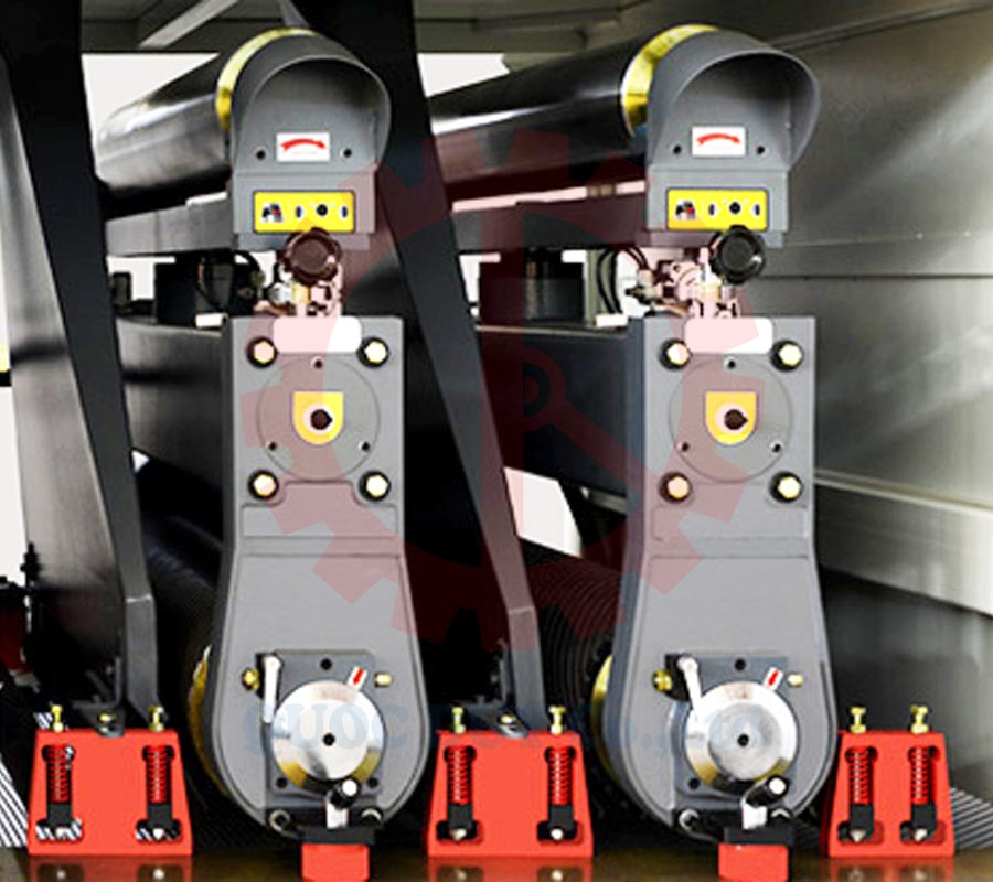 Trục máy chà nhám thùng 2 trục | Quốc Duy