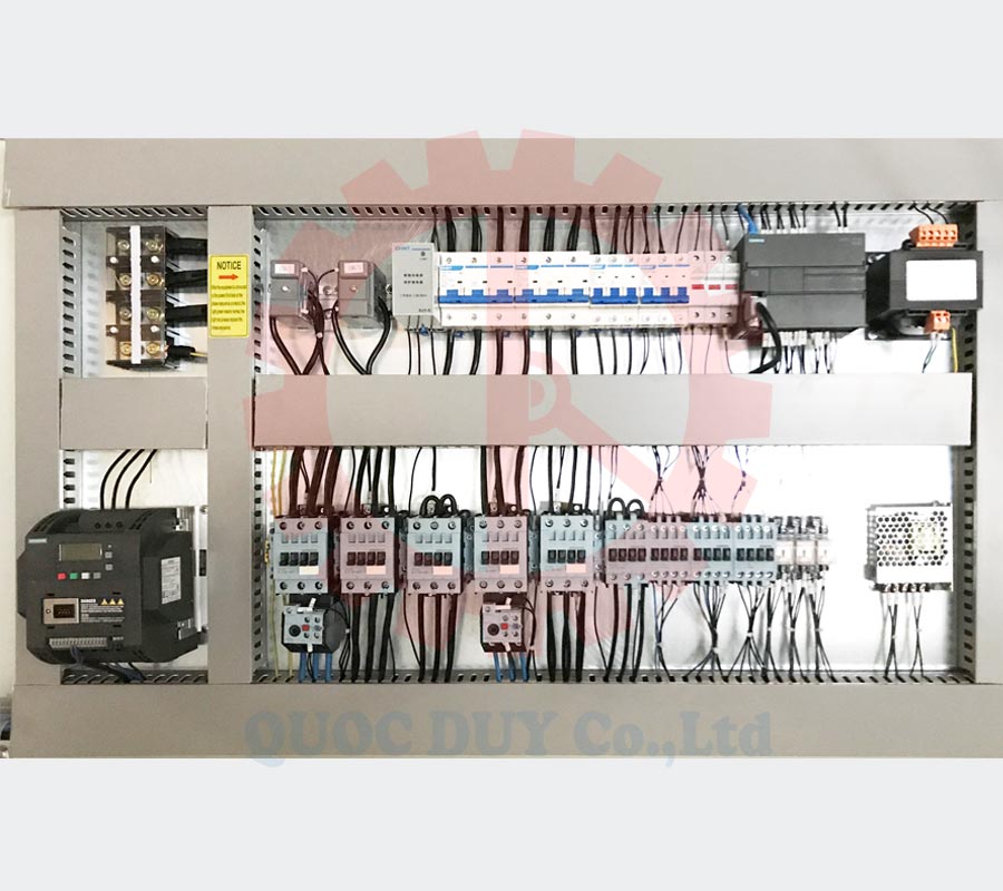 Tủ điện máy trà nhám 2 trục | Quốc Duy
