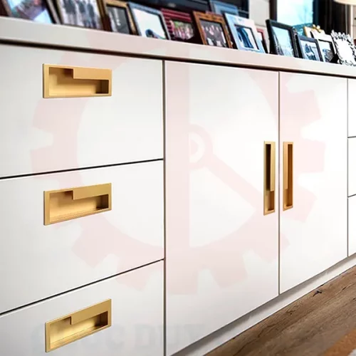 Tủ trang trí tay nắm âm | Quốc Duy