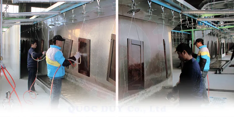 ỨNG DỤNG ROBOT SƠN TRONG NGÀNH CHẾ BIẾN GỖ