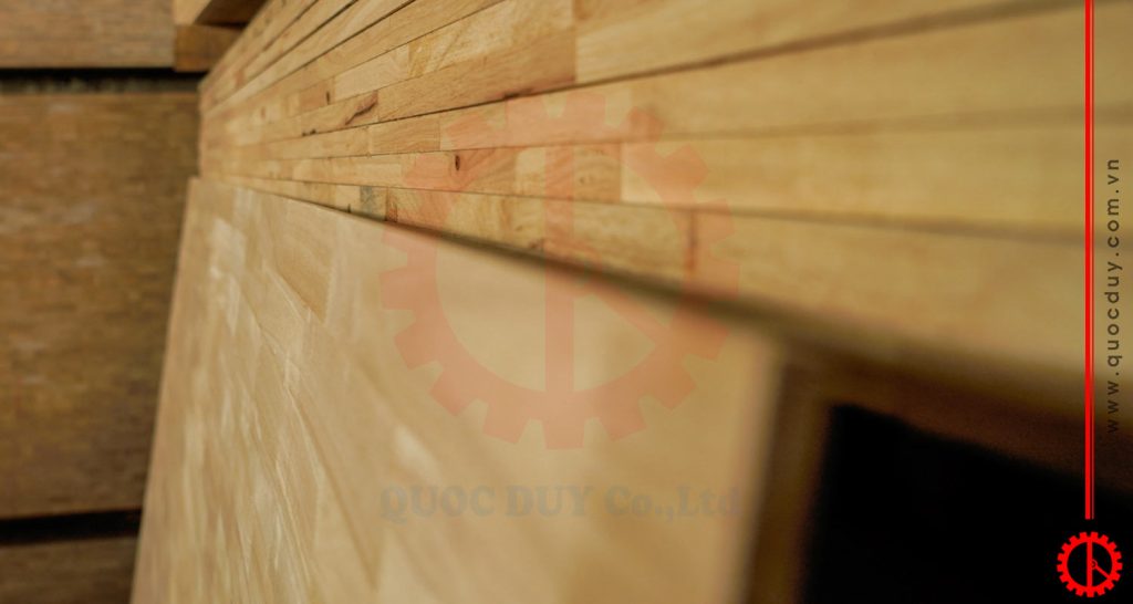 Ván gỗ ghép thanh hoàn thiện I Quốc Duy