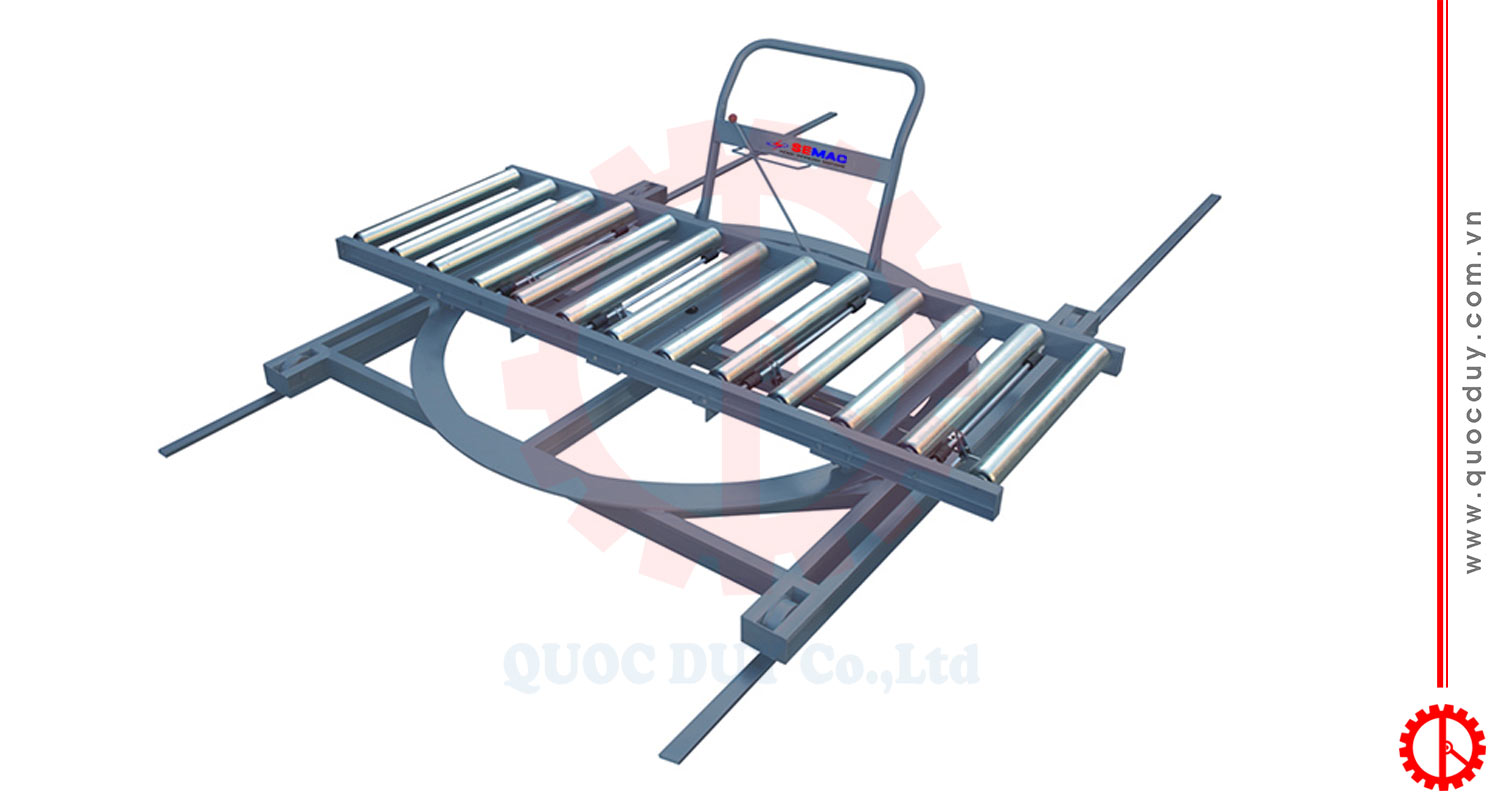 Xe đẩy bàn xoay đơn | QUỐC DUY